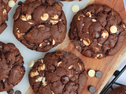 Double Chocolate Chunk Cookie