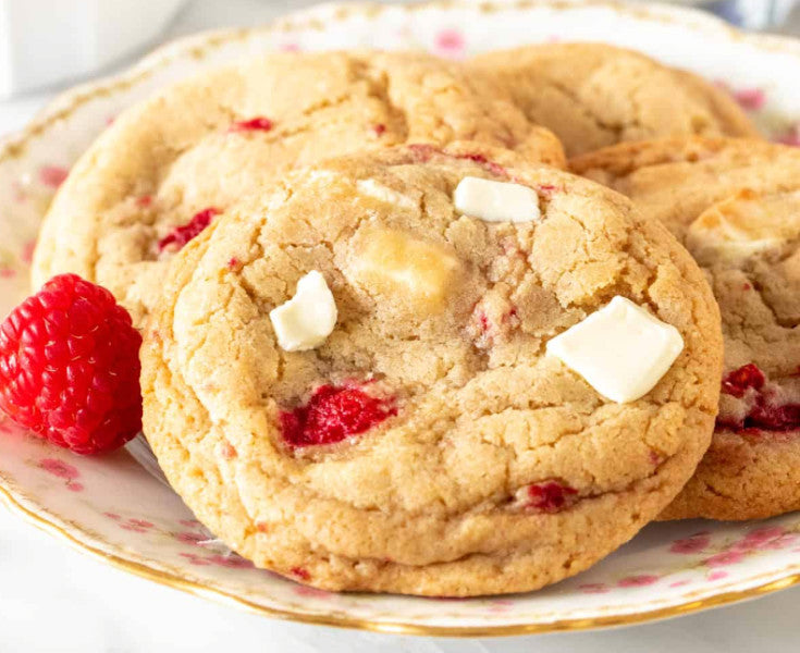 Raspberry & White Chocolate Cookie
