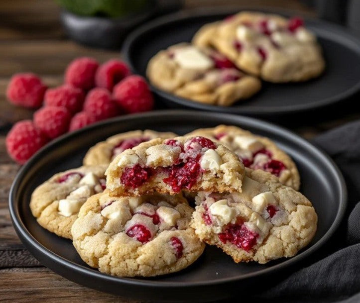 Raspberry & White Chocolate Cookie