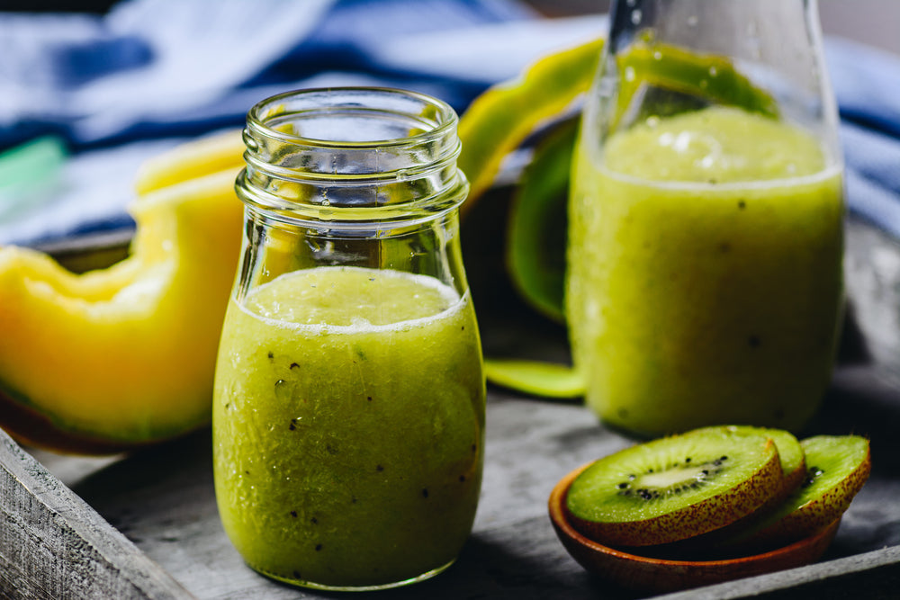 Melon, Kiwi and Pear Juice