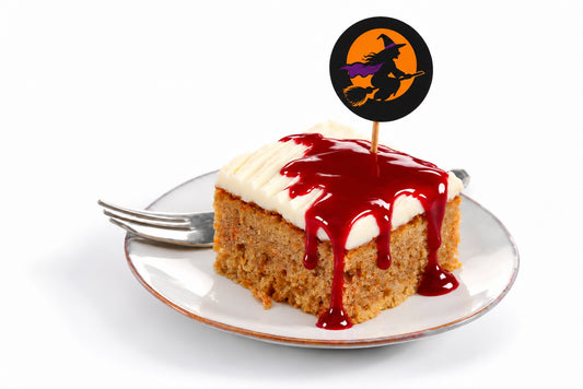 Halloween Carrot Cake Squares