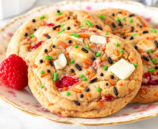 Raspberry & White Chocolate Cookie