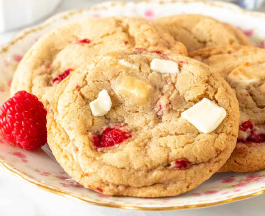Raspberry & White Chocolate Cookie