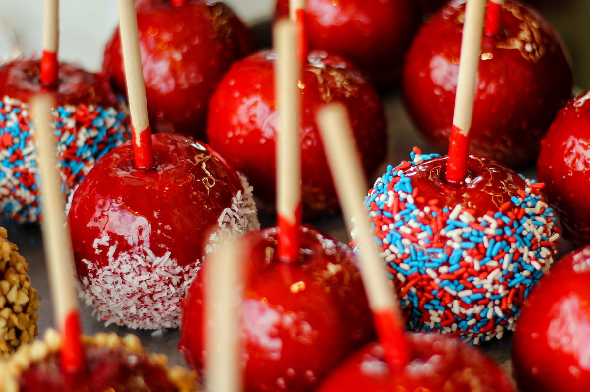 Halloween Toffee Apple