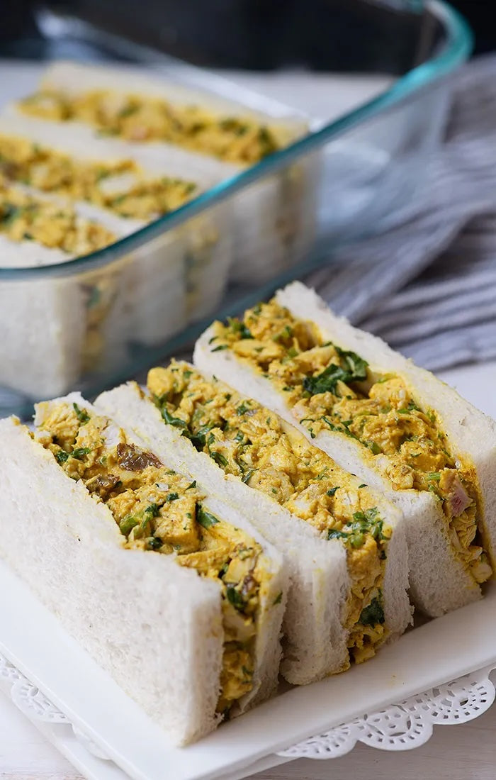Classic Coronation Chicken Sandwhich